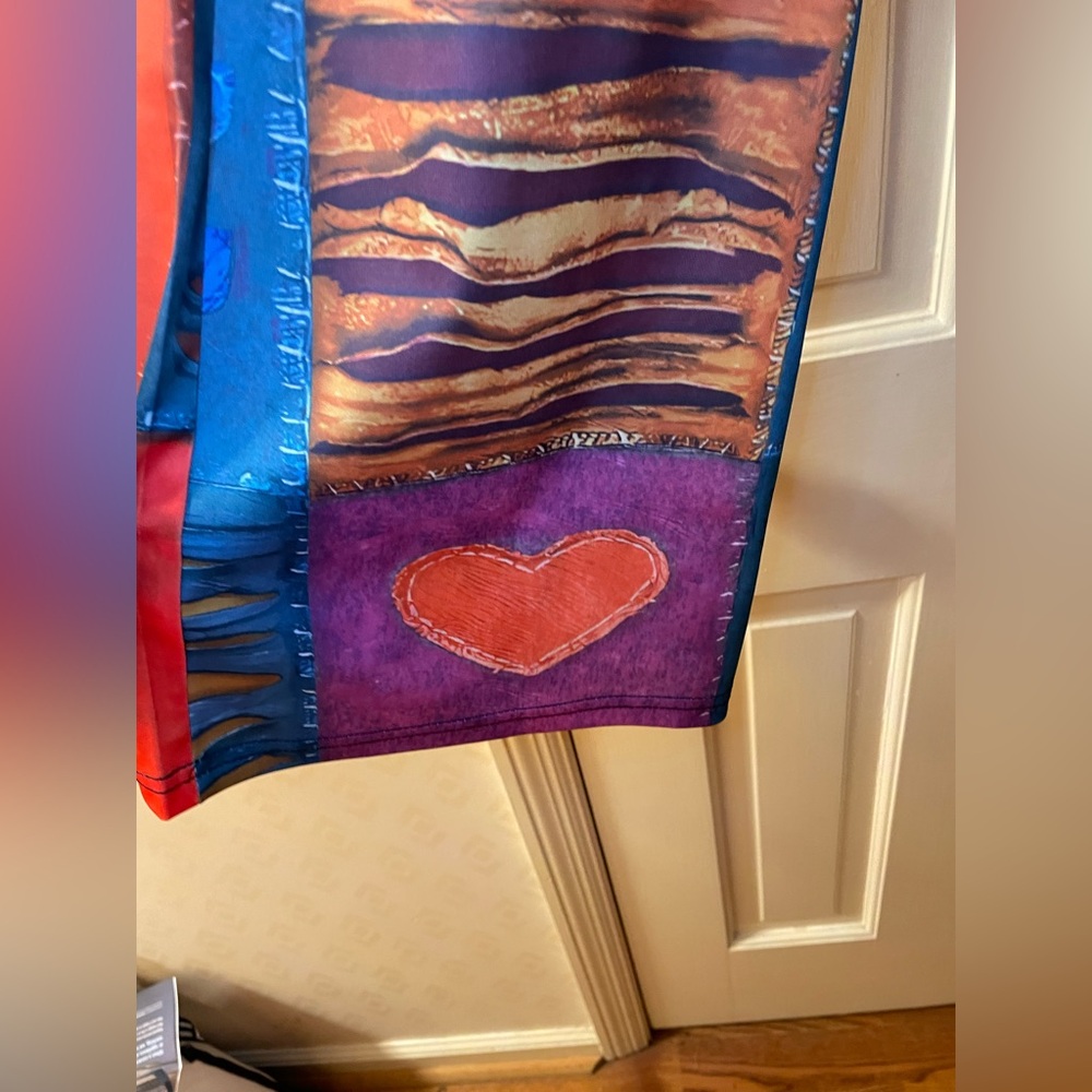 🆕🧡Colorful Patchwork Pants💙 - Picture 3 of 5